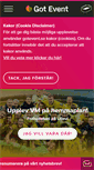 Mobile Screenshot of gotevent.se