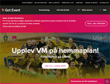 Tablet Screenshot of gotevent.se